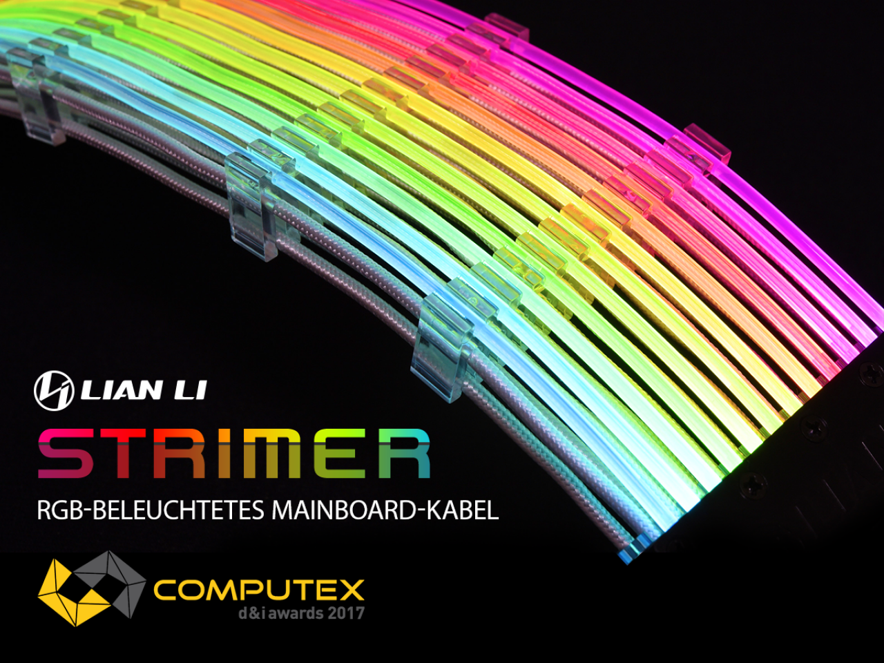 [10/07/2018] Lian Li Strimer: RGB-Beleuchtung für ATX-Kabel jetzt erhältlich (6)