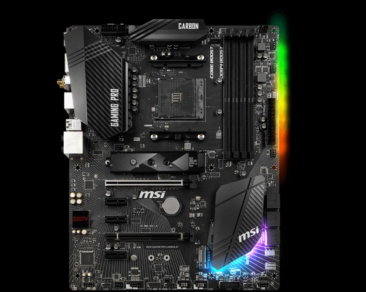 [18/07/2018] MSI B450 Gaming Pro Carbon 1