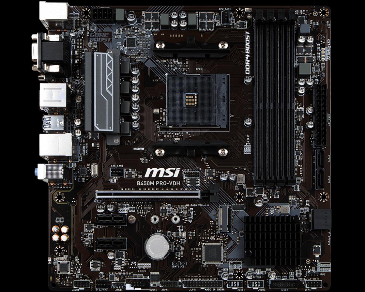 [18/07/2018] MSI B450M Pro VDH 1