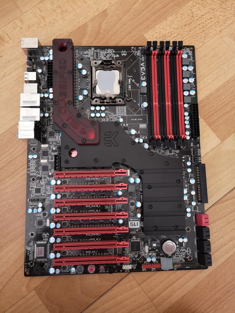 [08/08/2018] Update vom 12.08.2018: EVGA X58 Classified 4-Way SLI mit Wasserkühler von maxpower1984