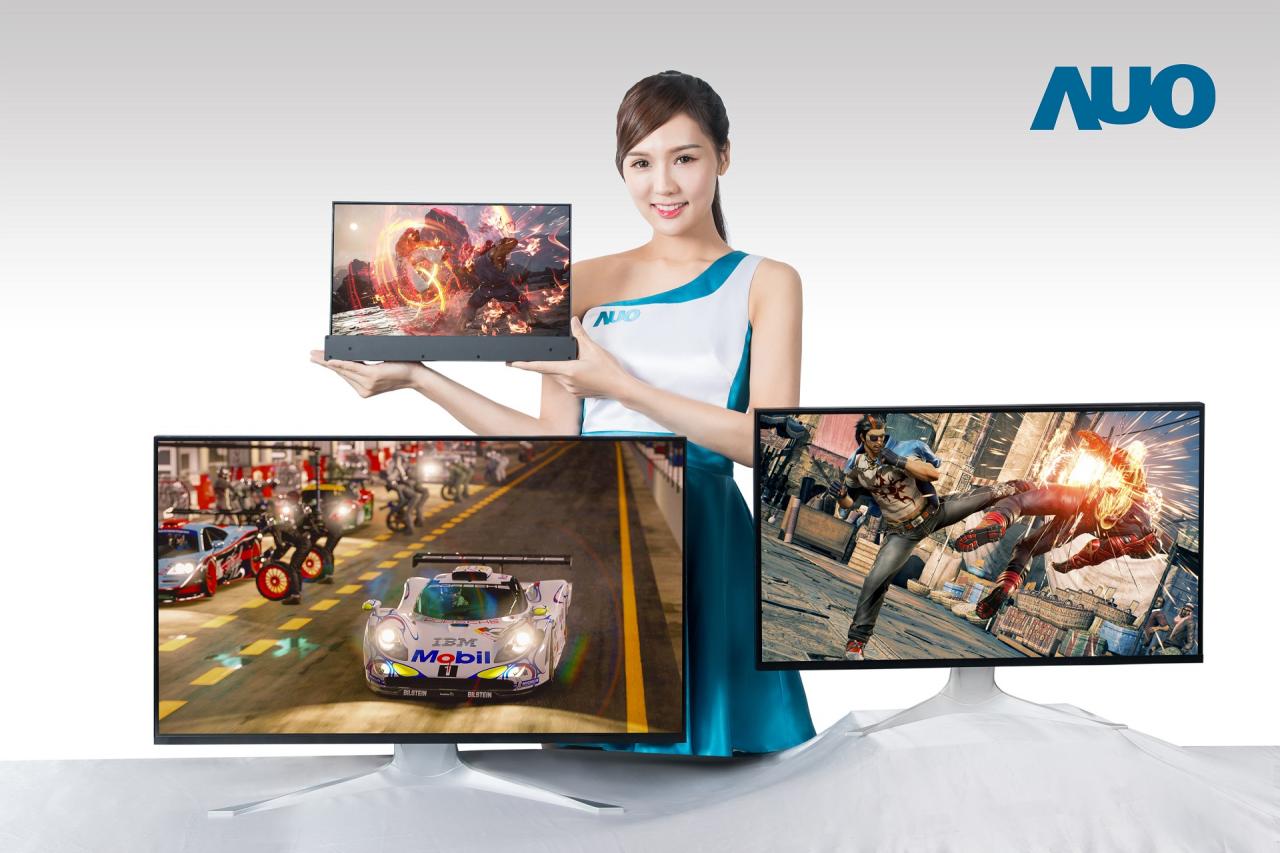 [29/08/2018] AU Optronics zeigt Mini-LED-Displays mit Ultra HD, 144 Hertz & 1.000 cd/m²