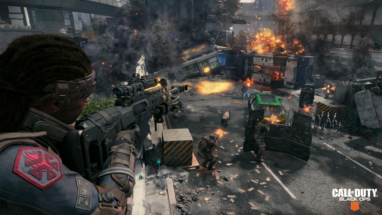 [14/08/2018] Call of Duty Black Ops 4: Den Fokus vollkommen auf den Multiplayer gerichtet, erscheint Treyarchs Black Ops 4 am 12. Oktober für PC, PS4 und Xbox One. Damit ist es die 15. Iteration der Hauptserie und der Nachfolger von Black Ops 3 aus dem Jahre 2015. Treyarch verzichtet in diesem Jahr auf eine Single-Player-Kampagne und führt stattdessen einen Battle-Royale-Modus unter dem Namen Blackout ein. Neben weiteren Multiplayer-Modi wird es auch wieder das beliebte Zombie-Spiel geben.Website mit weiteren Infos und der Trailer zum Spiel. Zu finden auf der Gamescom in Halle 7.1