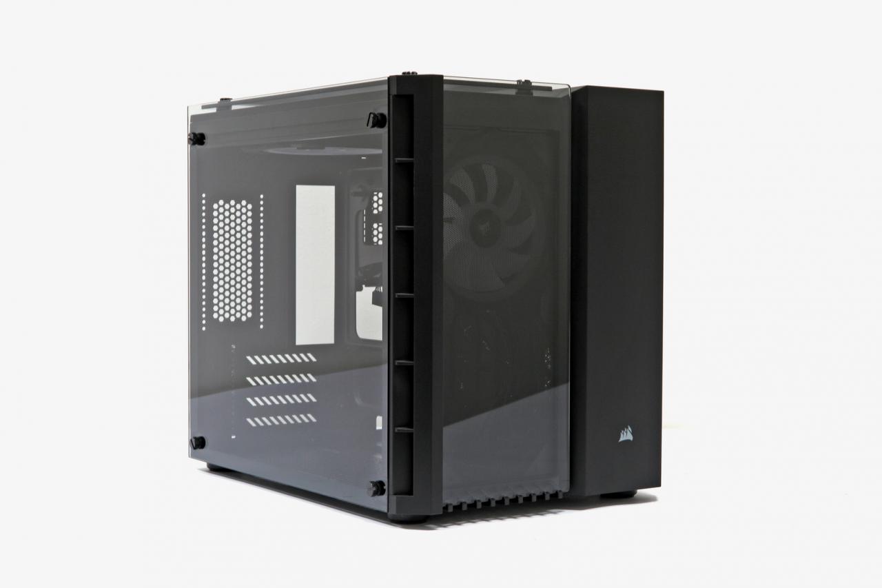 [09/08/2018] Corsair Crystal 280X RGB (Micro-ATX/Mini-ITX); Note: 2,76 (neues Wertungssystem)