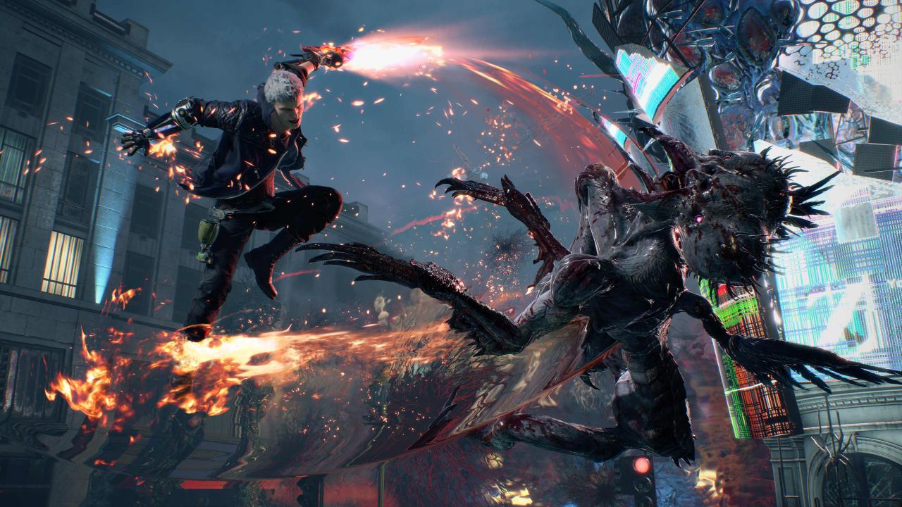 [14/08/2018] Devil May Cry 5: Ganze zehn Jahre nach dem letzten Spiel erzählt das Team um Hideaki Itsuno das fünfte Kapitel um die Söhne des Dämonen Sparda.&nbsp;Website mit weiteren Infos und der Trailer zum Spiel. Zu finden auf der Gamescom in Halle 8.1/B040 (bei Microsoft)