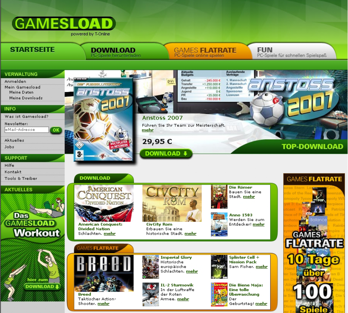 [10/08/2018] Gamesload.de von der Telekom
