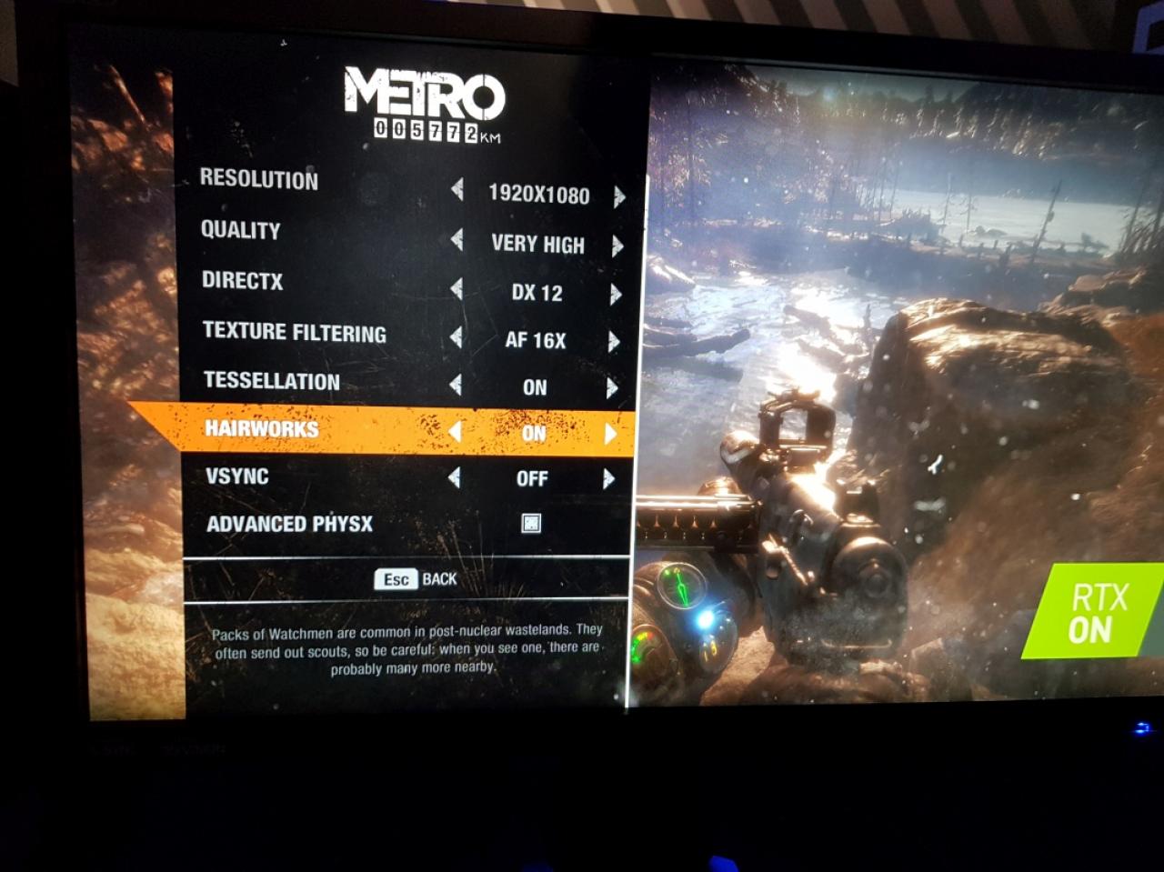 [31/08/2018] Metro Exodus Nvidia-RTX-Demo Settings