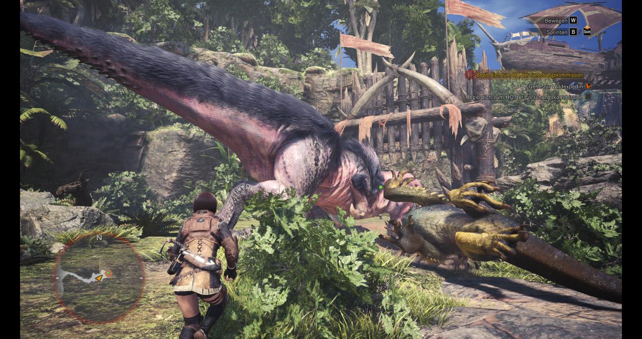 [07/08/2018] Monster Hunter World im Techniktest (Bilder: 4K-DCI maxed & downsampled) (20)