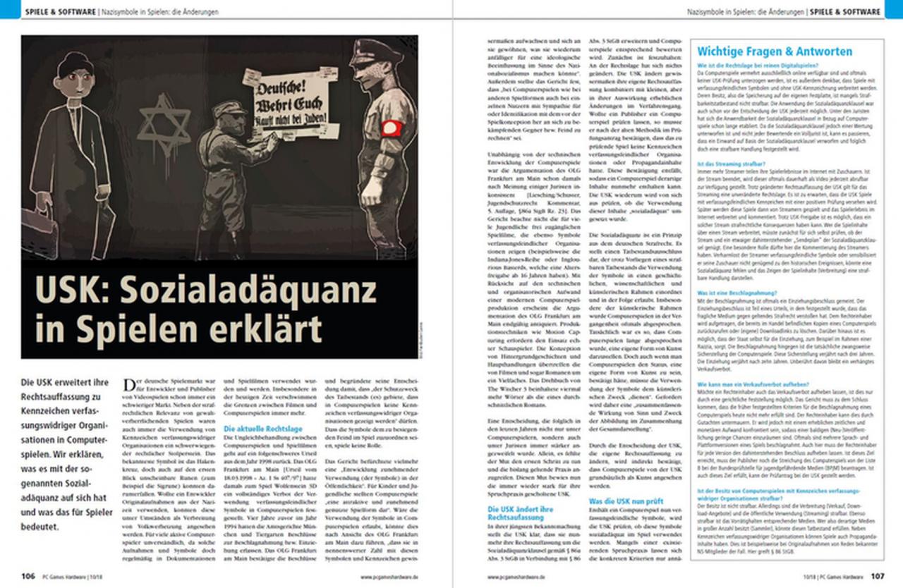 [30/08/2018] PCGH 10/2018 (#216): Info Sozialadäquanzklausel