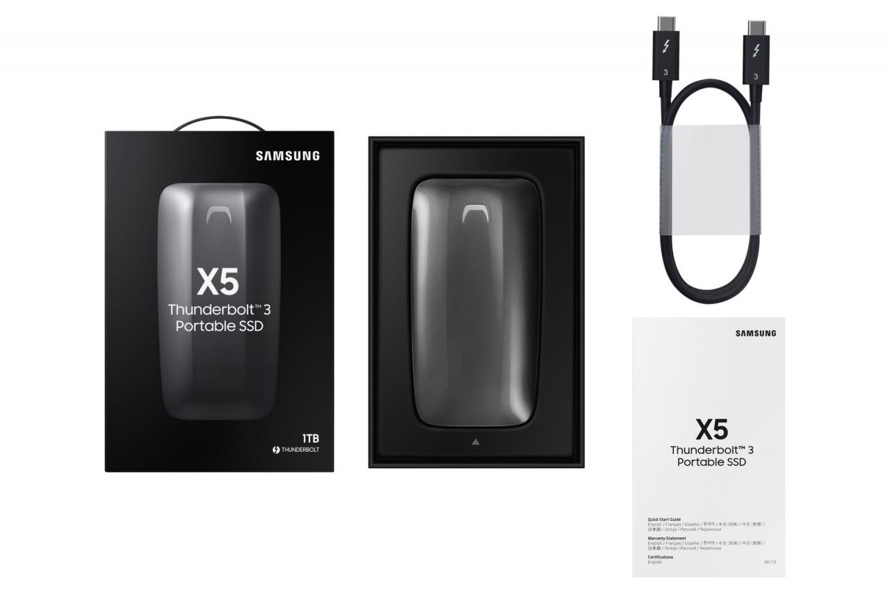 [29/08/2018] Samsung Portable SSD X5: Dank Thunderbolt 3 und NVMe mehr als 2 GB/s lesen und schreiben (10)
