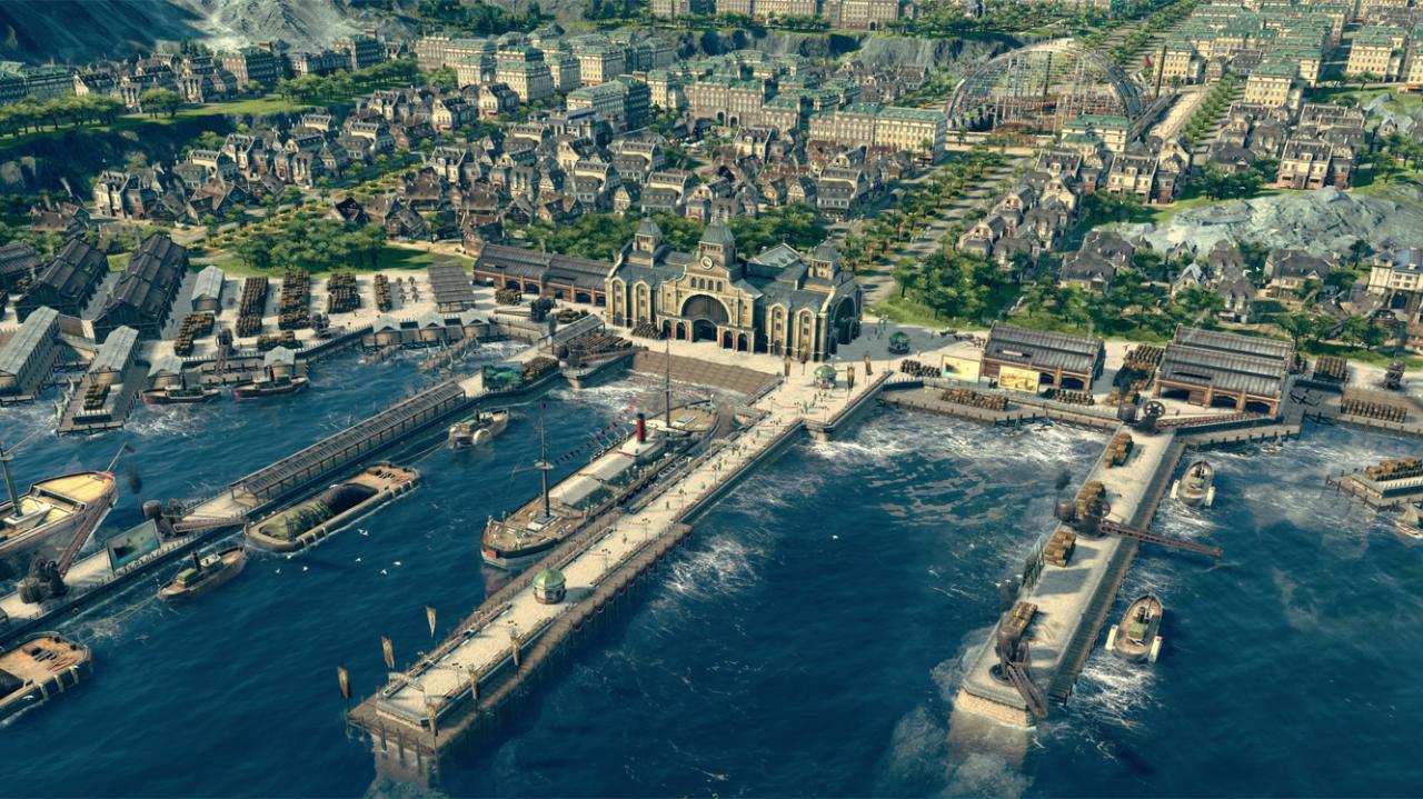 [14/08/2018] Anno 1800: Der siebte Teil der Erfolgsserie Anno und Nachfolger von Anno 2205, entwickelt in der rheinischen Landeshauptstadt Mainz, sollte ursprünglich Ende 2018 erscheinen und legt den Fokus auf die industrielle Revolution im 19. Jahrhundert. Neben einer storybasierten Kampagne ist natürlich ein umfassender Städtebau integriert und innerhalb eines Sandbox-Modus gibt es zahlreiche Entwicklungsstränge zu bestaunen.&nbsp;Website mit weiteren Infos und der Trailer zum Spiel. Zu finden auf der Gamescom in Halle 6.1/Diverse