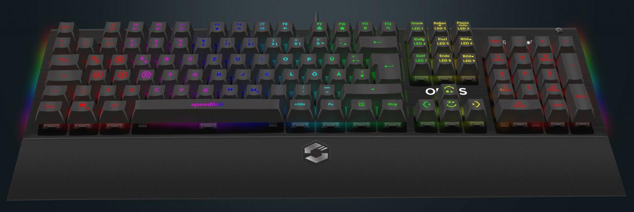 [24/08/2018] Speedlink Orios RGB Opto-machnical Gaming-Tastatur (1)