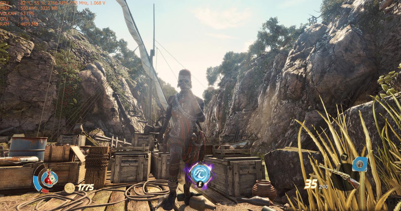 [27/08/2018] Strange Brigade im Techniktest mit Benchmarks (Bilder: 4.096 × 2.160 Pixel, maximale Details, downsampled, auf Radeon R9 Nano) (15)