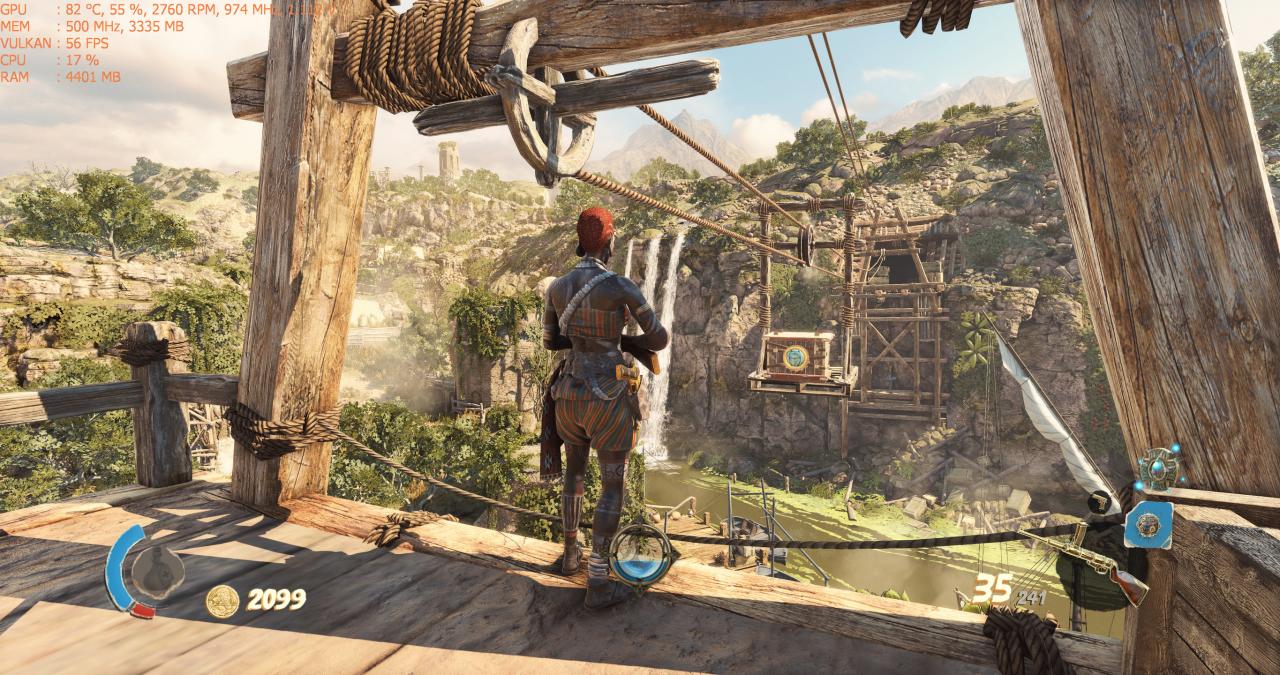 [27/08/2018] Strange Brigade im Techniktest mit Benchmarks (Bilder: 4.096 × 2.160 Pixel, maximale Details, downsampled, auf Radeon R9 Nano) (22)