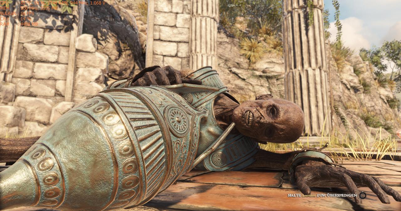 [27/08/2018] Strange Brigade im Techniktest mit Benchmarks (Bilder: 4.096 × 2.160 Pixel, maximale Details, downsampled, auf Radeon R9 Nano) (35)