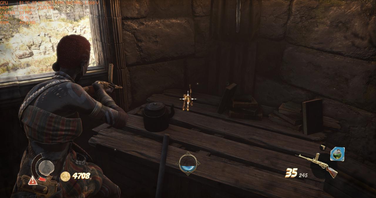[27/08/2018] Strange Brigade im Techniktest mit Benchmarks (Bilder: 4.096 × 2.160 Pixel, maximale Details, downsampled, auf Radeon R9 Nano) (38)