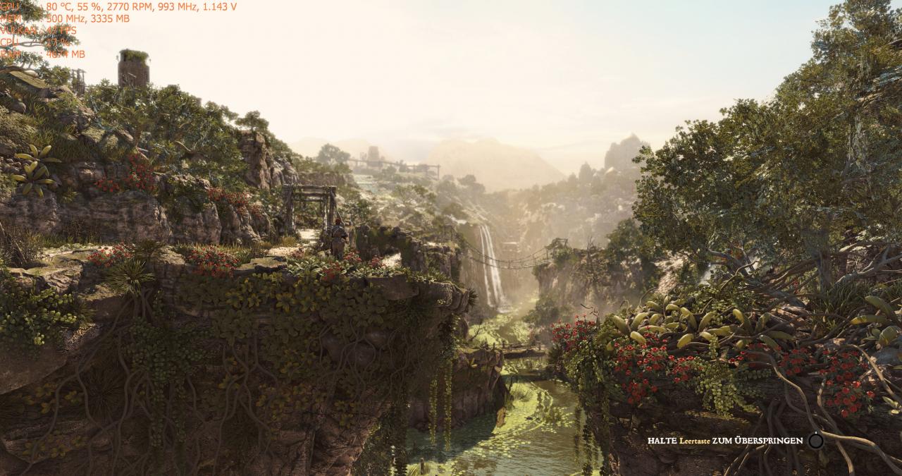 [27/08/2018] Strange Brigade im Techniktest mit Benchmarks (Bilder: 4.096 × 2.160 Pixel, maximale Details, downsampled, auf Radeon R9 Nano) (4)