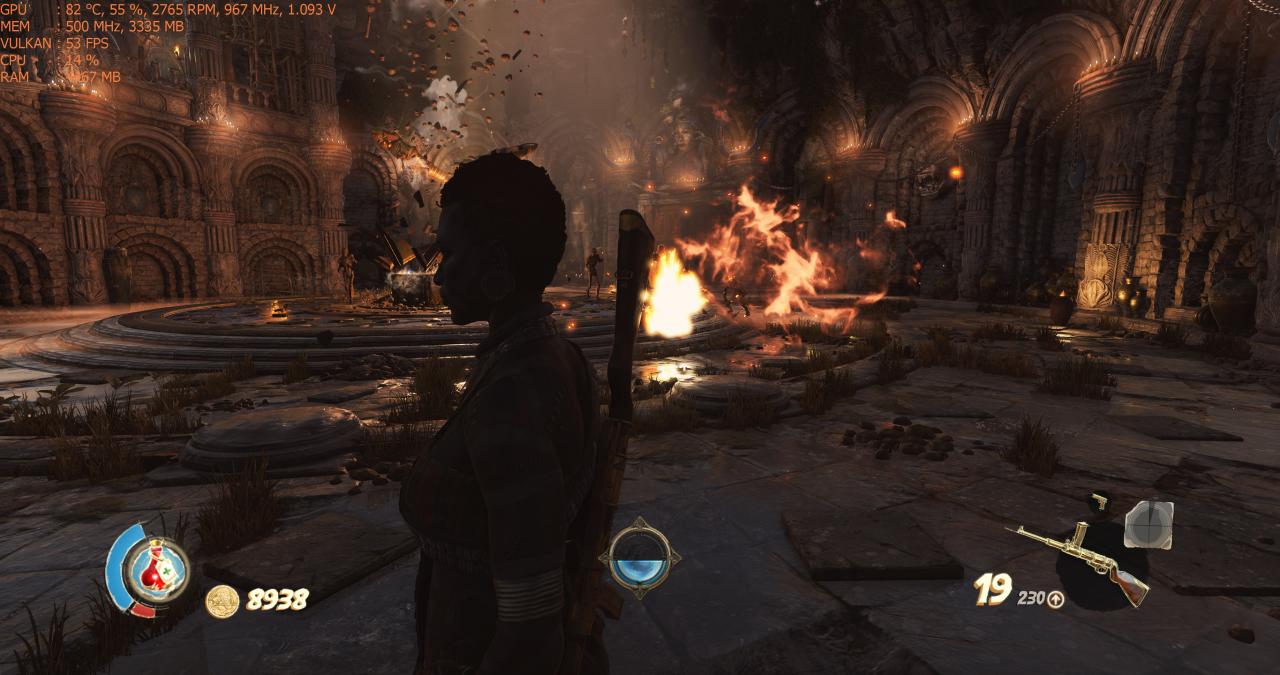 [27/08/2018] Strange Brigade im Techniktest mit Benchmarks (Bilder: 4.096 × 2.160 Pixel, maximale Details, downsampled, auf Radeon R9 Nano) (53)