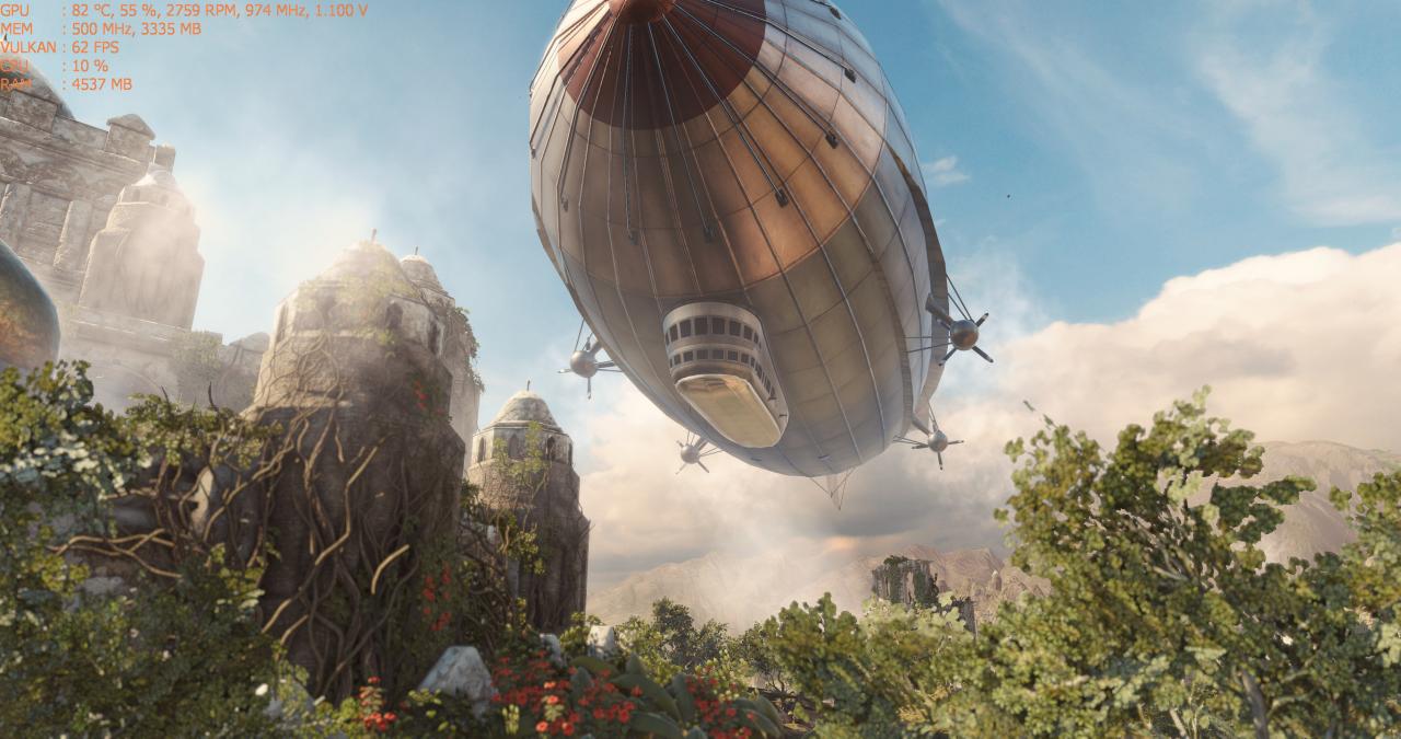 [27/08/2018] Strange Brigade im Techniktest mit Benchmarks (Bilder: 4.096 × 2.160 Pixel, maximale Details, downsampled, auf Radeon R9 Nano) (55)