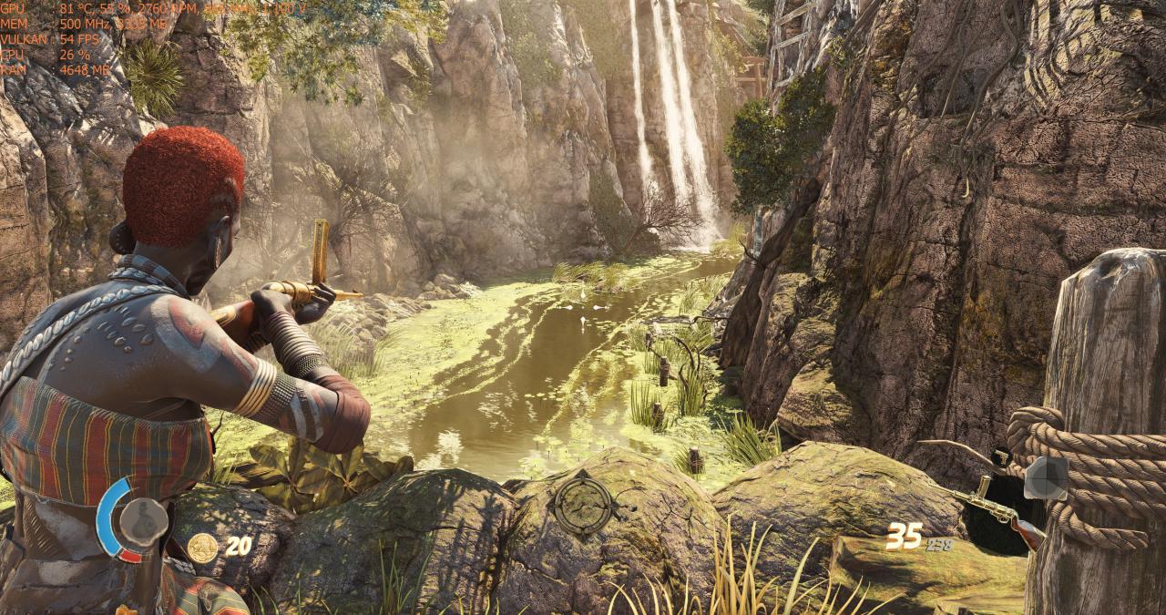 [27/08/2018] Strange Brigade im Techniktest mit Benchmarks (Bilder: 4.096 × 2.160 Pixel, maximale Details, downsampled, auf Radeon R9 Nano) (9)