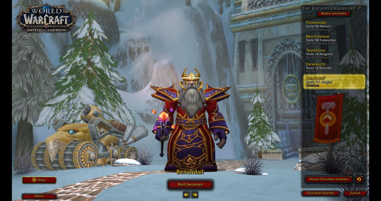 [15/08/2018] WoW Battle for Azeroth: Der PCGH-Char 
