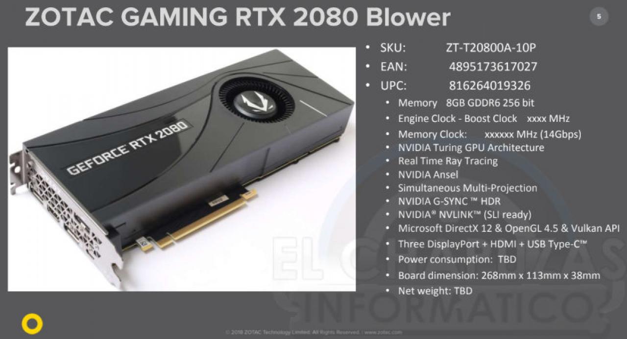 [20/08/2018] Nvidia Turing: Zotac-Preise zu Geforce RTX 2080/Ti geleaked und sportlich (2)