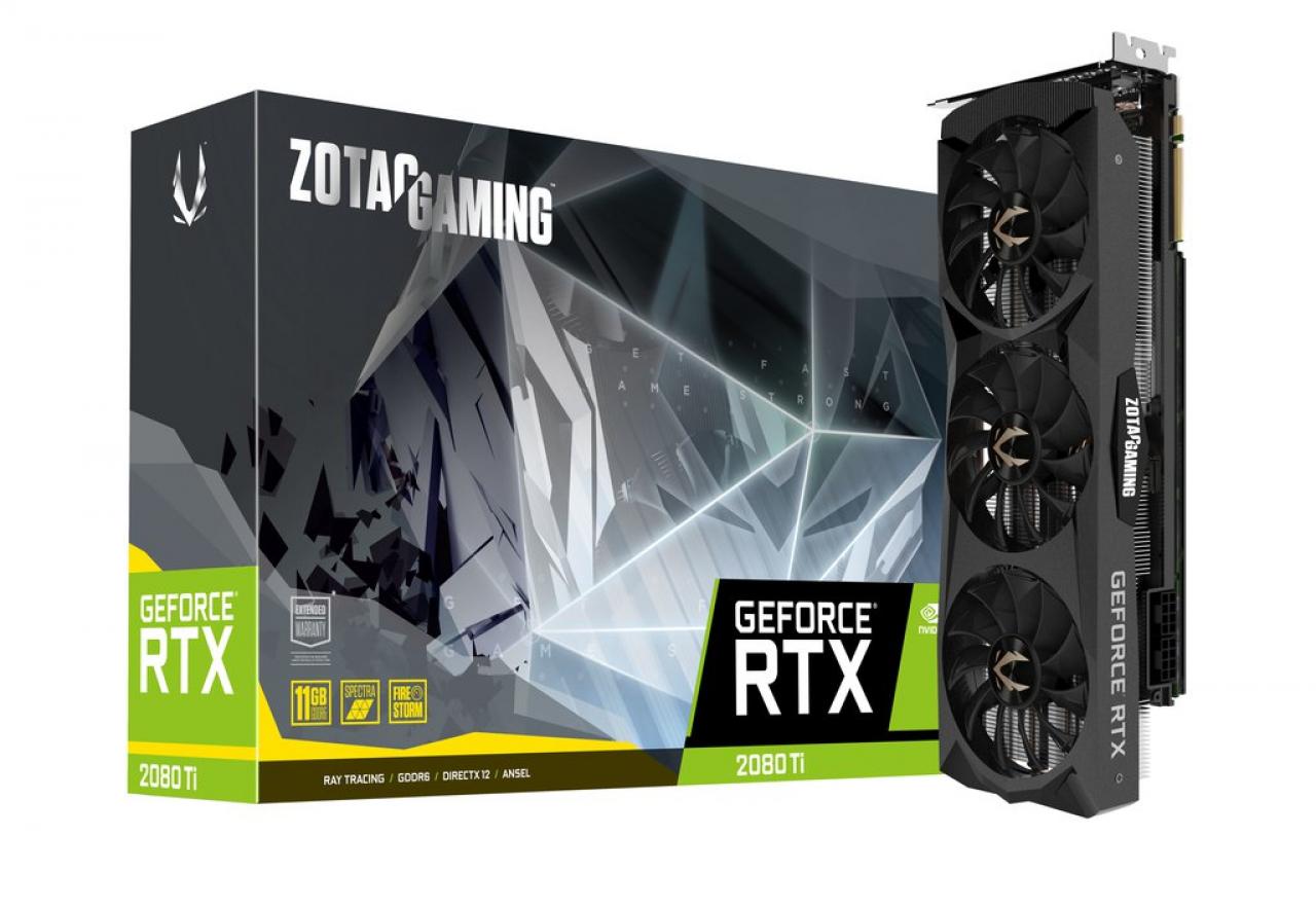 [27/08/2018] Zotac Geforce RTX 2080 Ti Triple Fan