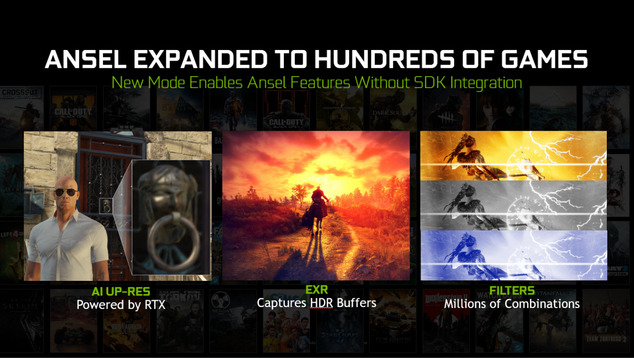 [23/08/2018] Nvidia Ansel auch ohne Ansel SDK