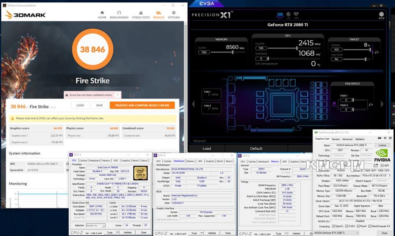 [20/09/2018] Nvidia Turing: Geforce RTX 2080 Ti dank OC und LN2 zu neuen Weltrekorden (3)