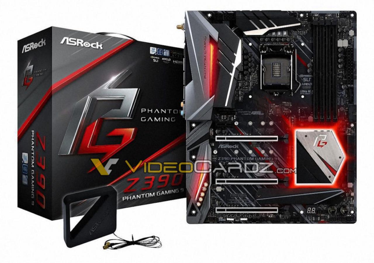 [14/09/2018] Asrock Z390-Mainboards: Phantom Gaming ersetzt Fatal1ty, weitere Infos zum Line-Up (1)