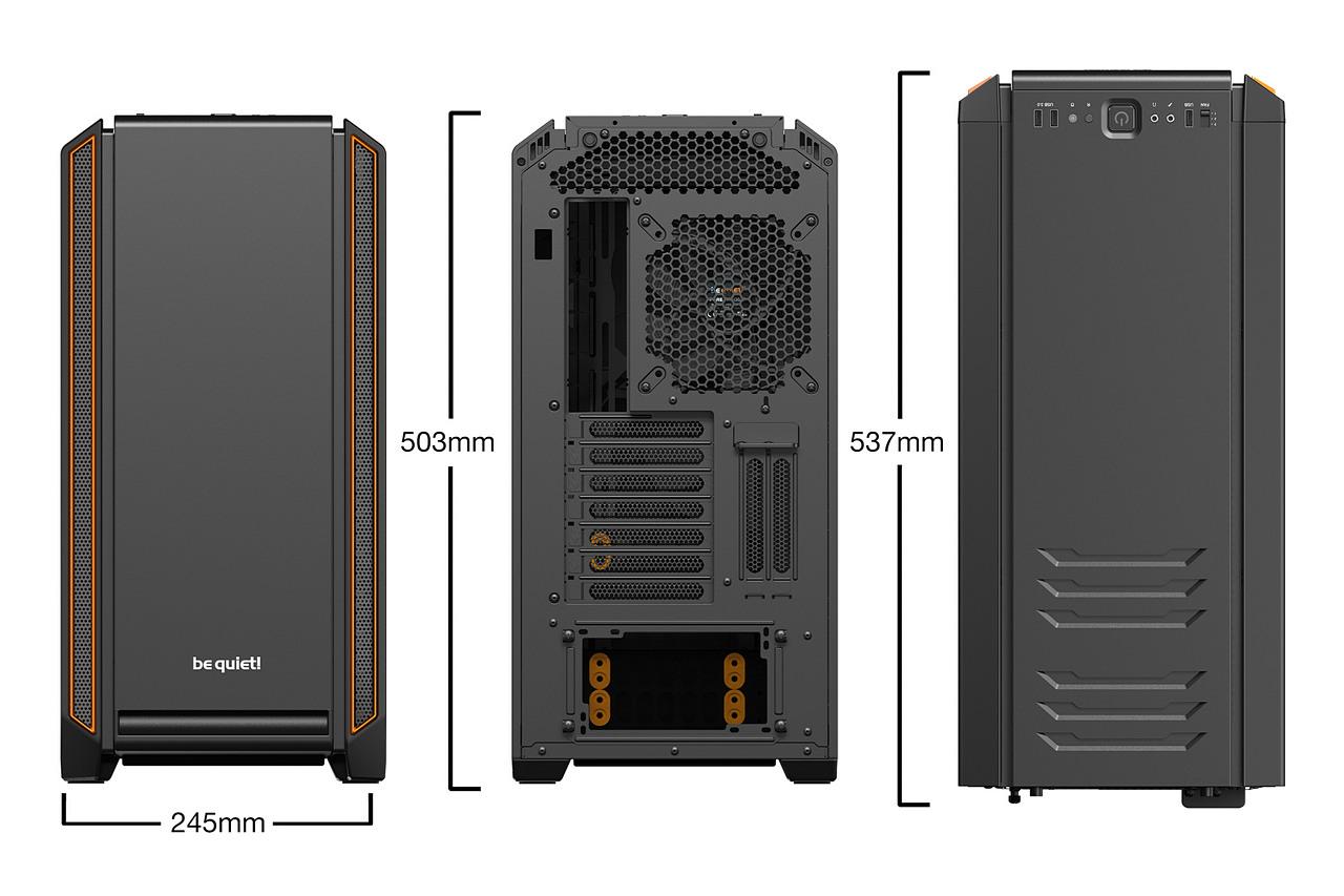 [18/09/2018] Be Quiet Silent Base 601 Window Orange (2)