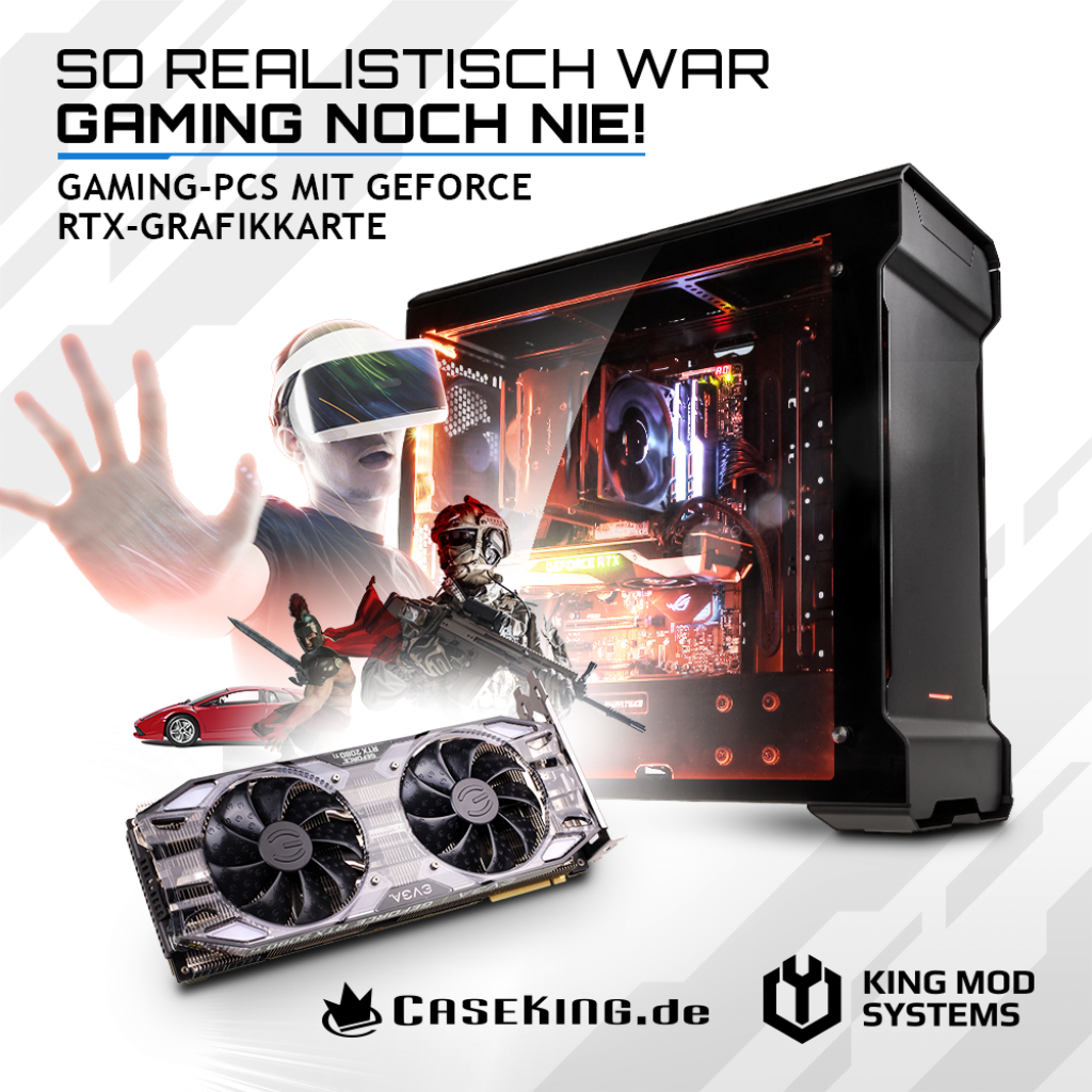 [14/09/2018] Komplett-PCs: Caseking bietet ab sofort Fertig-PCs mit Geforce RTX-Grafikkarten an (1)