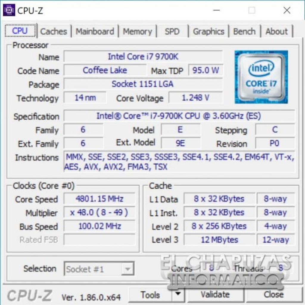 [10/09/2018] Core i7-9700K: Ergebnisse des ersten Tests bereits veröffentlicht (1)