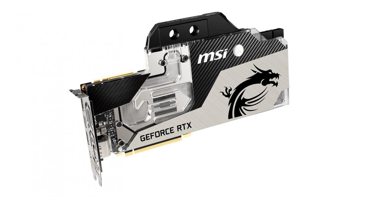[28/09/2018] MSI Geforce RTX 2080 (Ti) Sea Hawk EK X mit Fullcover-Wasserkühler vorgestellt