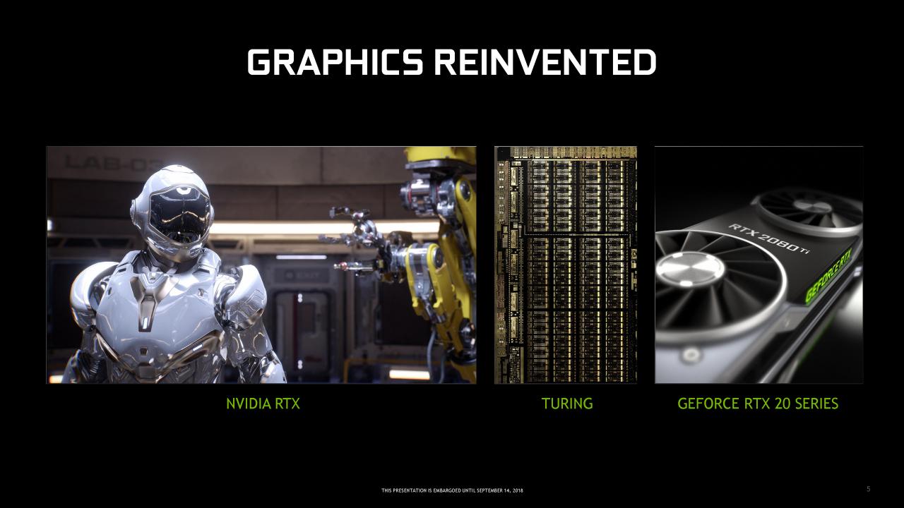 [06/09/2018] Nvidia Geforce RTX Turing: Präsentation (1)
