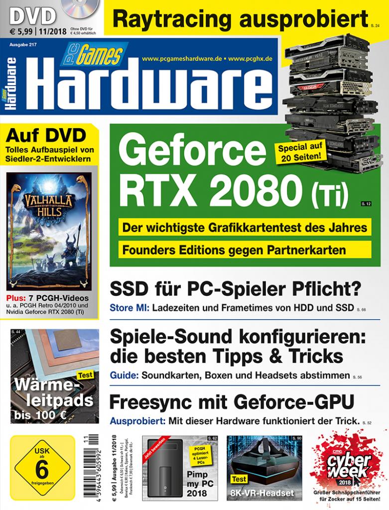 [28/09/2018] PCGH 11/2018 (#217): DVD