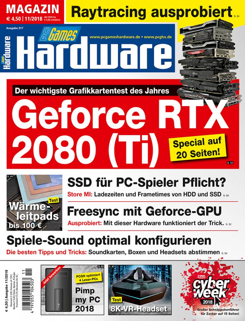 [28/09/2018] PCGH 11/2018 (#217): Magazin