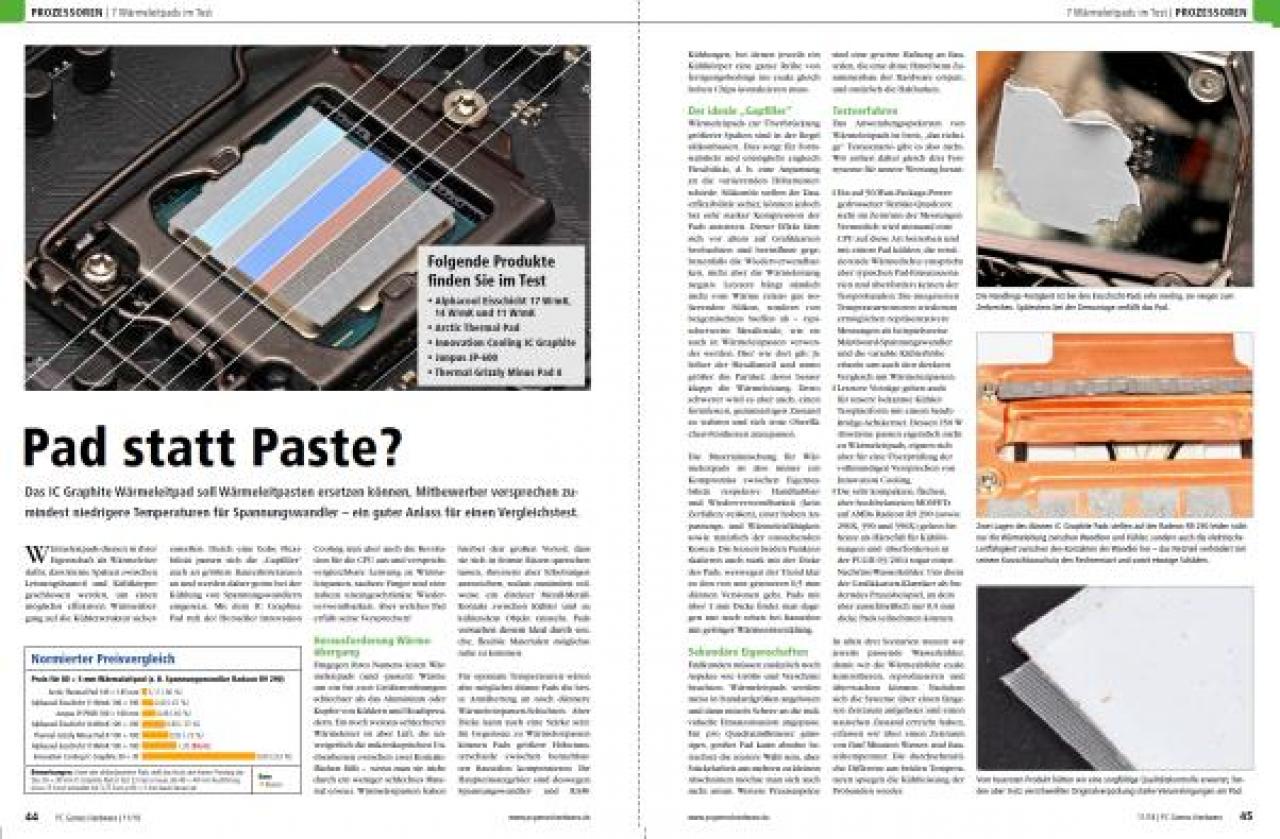 [28/09/2018] PCGH 11/2018 (#217):&nbsp;Pads statt Paste?&nbsp;