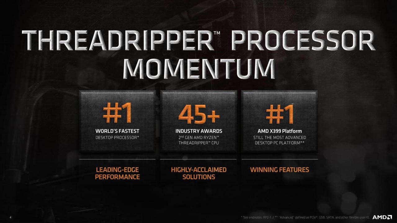 [30/10/2018] Offizielle Präsentation der neuen Threadripper-Modelle 2920X and 2970WX. (2)