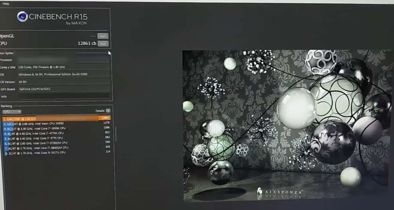 [09/10/2018] AMD Zen 2: Mögliches Cinebench-Ergebnis zweier 64-Kern-Epyc-CPUs (1)