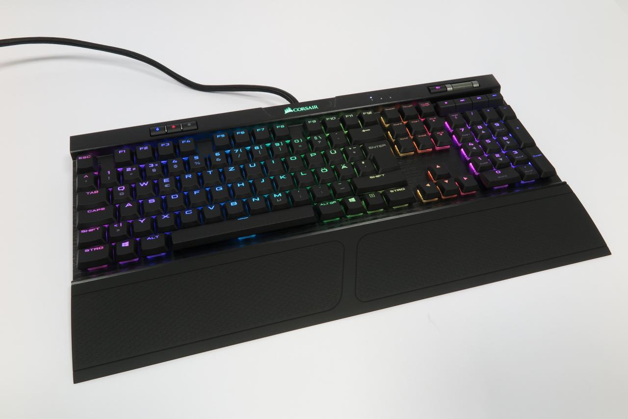 [24/10/2018] Corsair K70 RGB MK.2 Low Profile Rapidfire: Corsairs neues Keyboard mit schnellem Low-Profile-Schalterdebütanten im Test