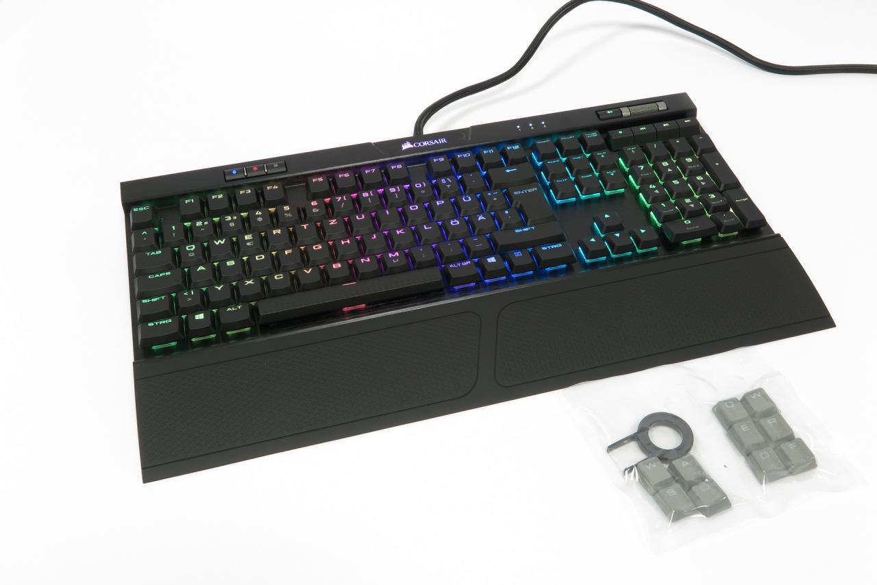 [24/10/2018] Corsair K70 RGB MK.2 Low Profile Rapidfire: Corsairs neues Keyboard mit schnellem Low-Profile-Schalterdebütanten im Test