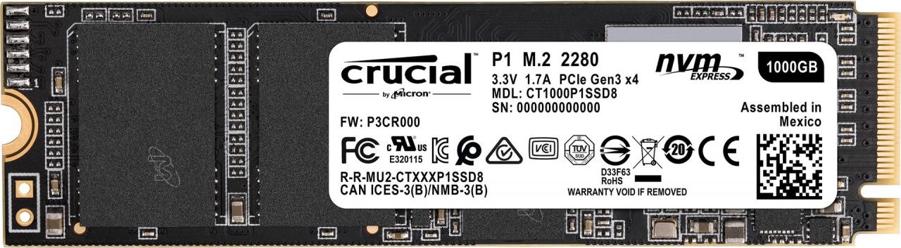 [17/10/2018] Crucial P1: Neue NVMe-SSD mit QLC-NAND-Technik (3)
