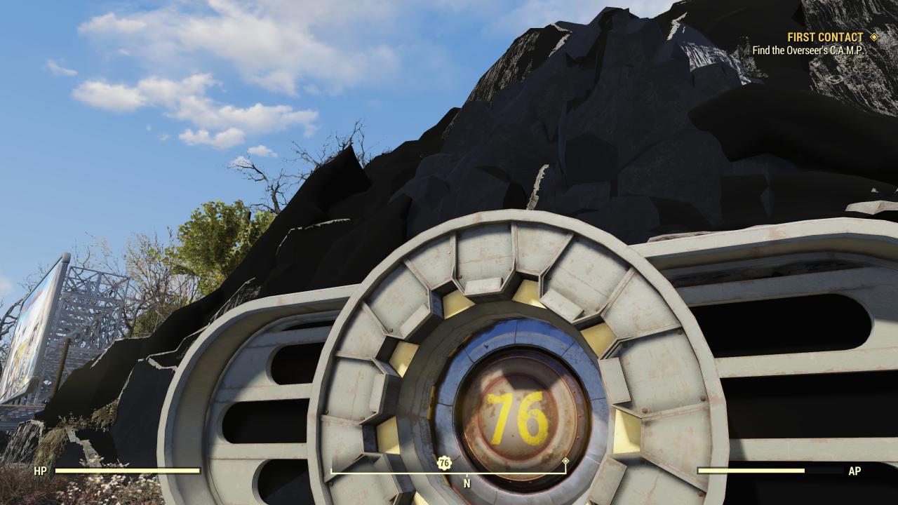 [31/10/2018] Fallout 76 PC-Beta (10) - Beim ersten Verlassen des Start-Bunkers stießen wir auf diverse Grafikfehler. Das fehlerhafte Laden von Assets ließ sich mit einem Neustart des Spiels beheben und trat während des kurzen Beta-Tests kein zweites Mal auf.