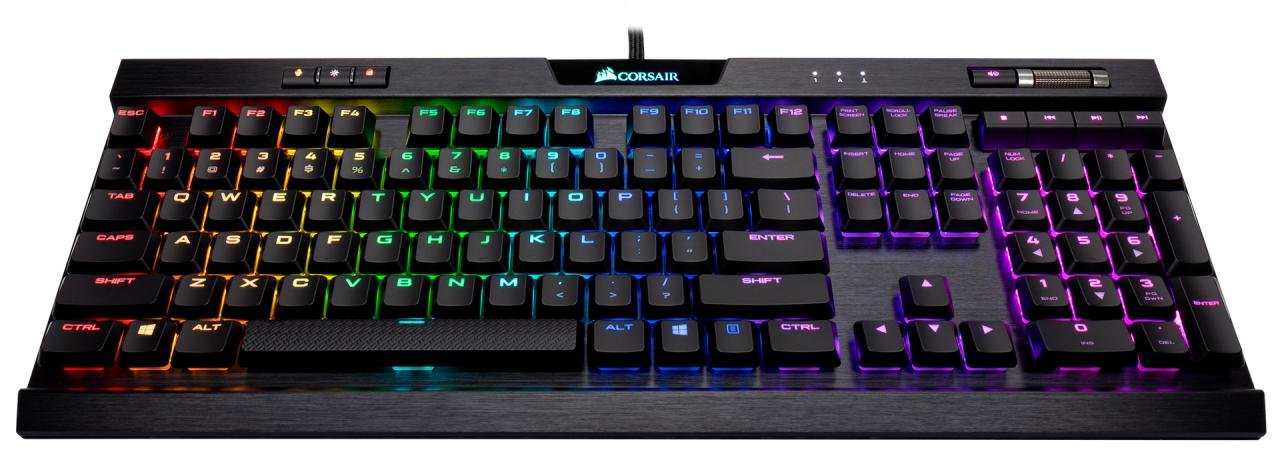 [24/10/2018] Corsair K70 RGB MK.2 Low Profile Rapidfire: Corsairs neues Keyboard mit schnellem Low-Profile-Schalterdebütanten im Test