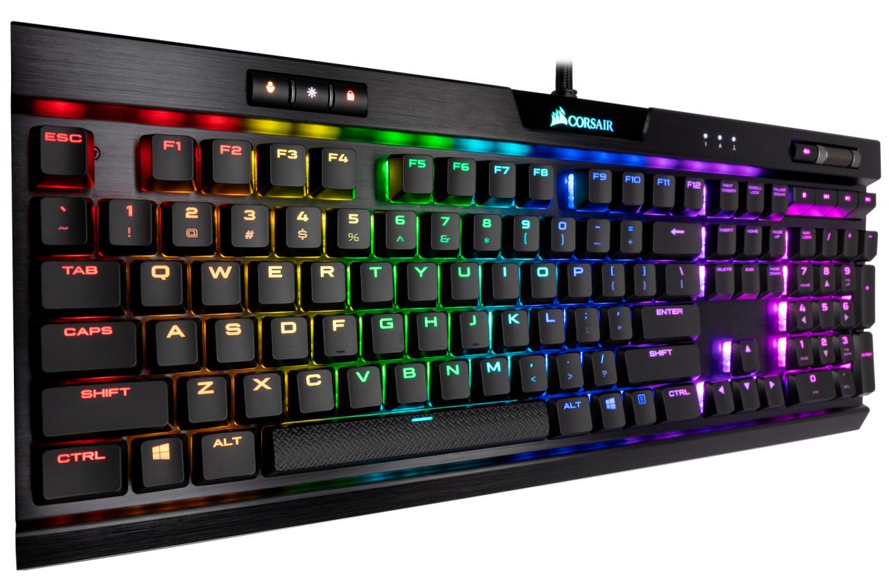 [24/10/2018] Corsair K70 RGB MK.2 Low Profile Rapidfire: Corsairs neues Keyboard mit schnellem Low-Profile-Schalterdebütanten im Test