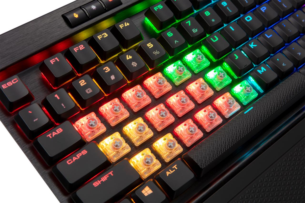 [24/10/2018] Corsair K70 RGB MK.2 Low Profile Rapidfire: Corsairs neues Keyboard mit schnellem Low-Profile-Schalterdebütanten im Test