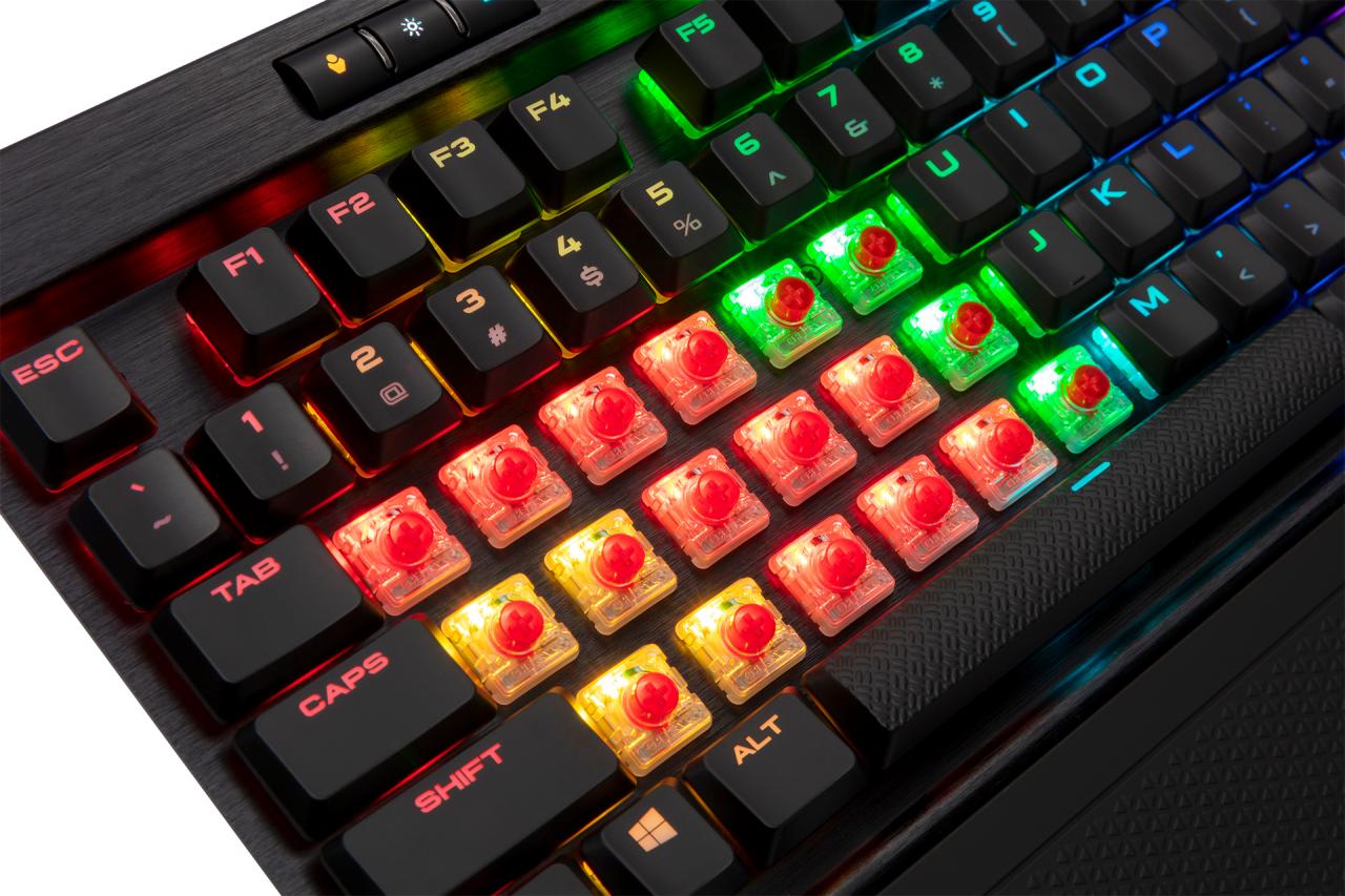[24/10/2018] Corsair K70 RGB MK.2 Low Profile Rapidfire: Corsairs neues Keyboard mit schnellem Low-Profile-Schalterdebütanten im Test