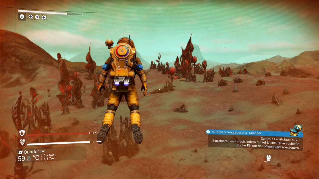 [01/10/2018] No Man’s Sky (2016) läuft ohne Murren und bietet eine sehr gute Performance. Auch der Multiplayer-Teil des Spiels läuft ohne Fehler. Sie können also mit ihren Windows-Freunden zusammen spielen.