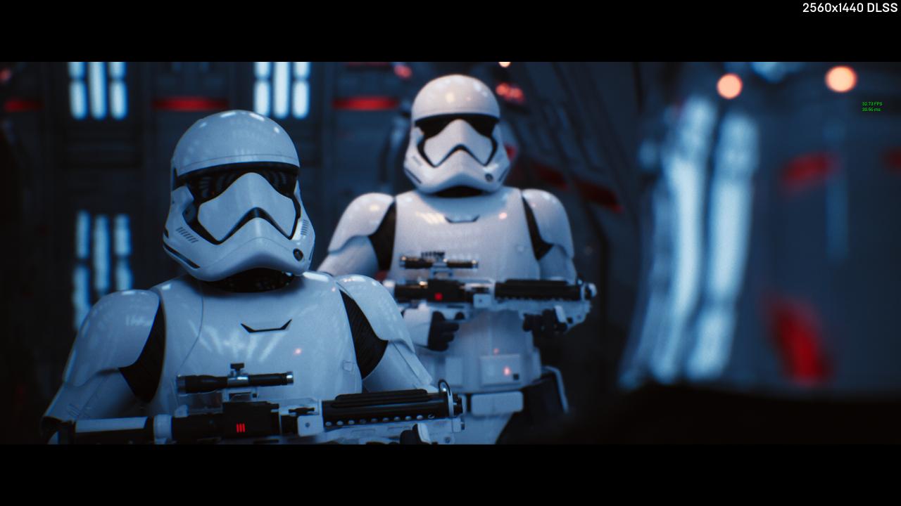 RTX Demo Reflections – WQHD, DLSS-Upscaling RTX 2070