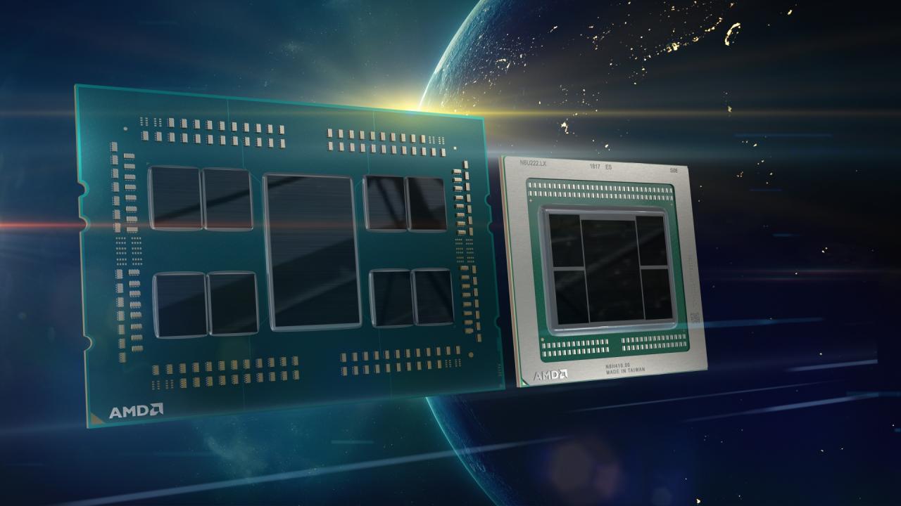 [07/11/2018] Zen 2: AMD zeigt Epyc mit 9 Dies - ca. 1.000 mm² Silizium (2)